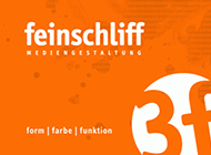 Logo der Firma feinschliff MEDIENGESTALTUNG